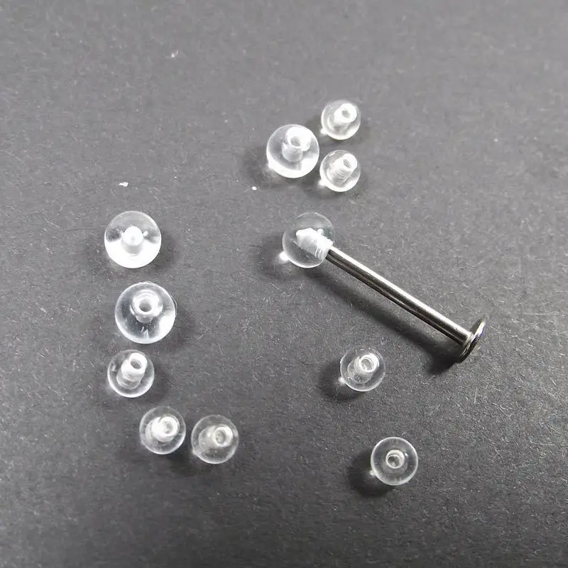 Body Jewelry Replacement Ball - 100pcs 투명 교체 예비 공 Labret
