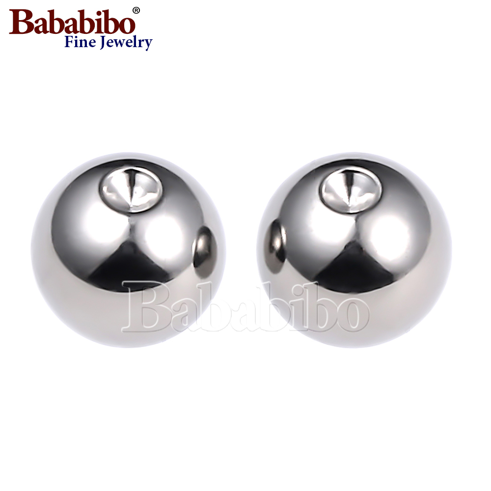 Body Jewelry Replacement Ball - 10Pc ASTM F-136 티타늄 포로 비드