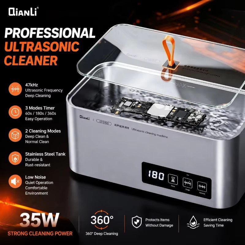 Body Jewelry Repair - QIANLI QX9000 초음파 세척기 35W 47kHz