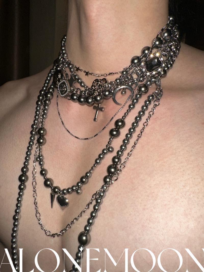 Body Jewelry Necklace - 오리지널 중공업 티타늄 스틸 바디 체인