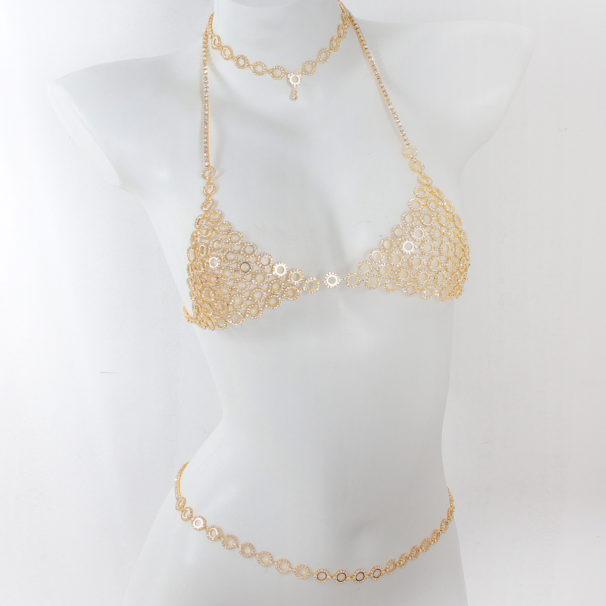 세련된 원형 스플라이싱 라이트 럭셔리 스타일 라인스톤  - Body Jewelry Retainers 리뷰 및 가격