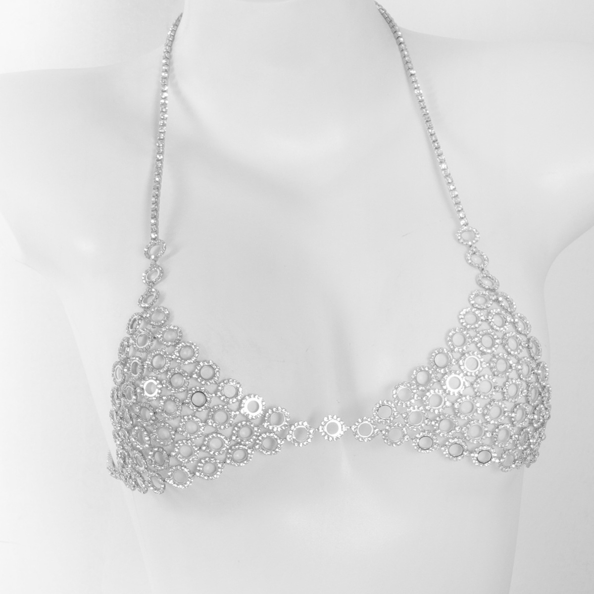 세련된 원형 스플라이싱 라이트 럭셔리 스타일 라인스톤  - Body Jewelry Retainers 리뷰 및 가격