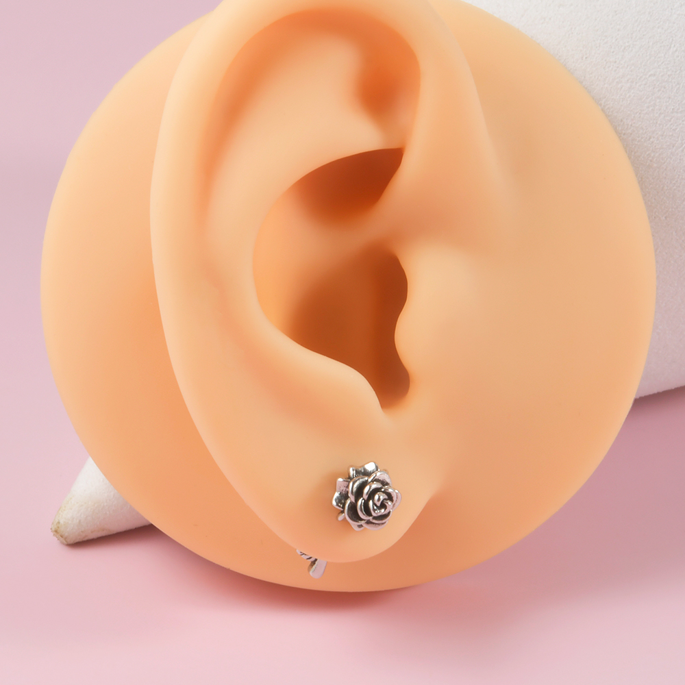 빈티지 외과 강철 해골 화살표 깃털 귀 배꼽 꽃 직선  - Body Jewelry Surgical Steel 리뷰 및 가격